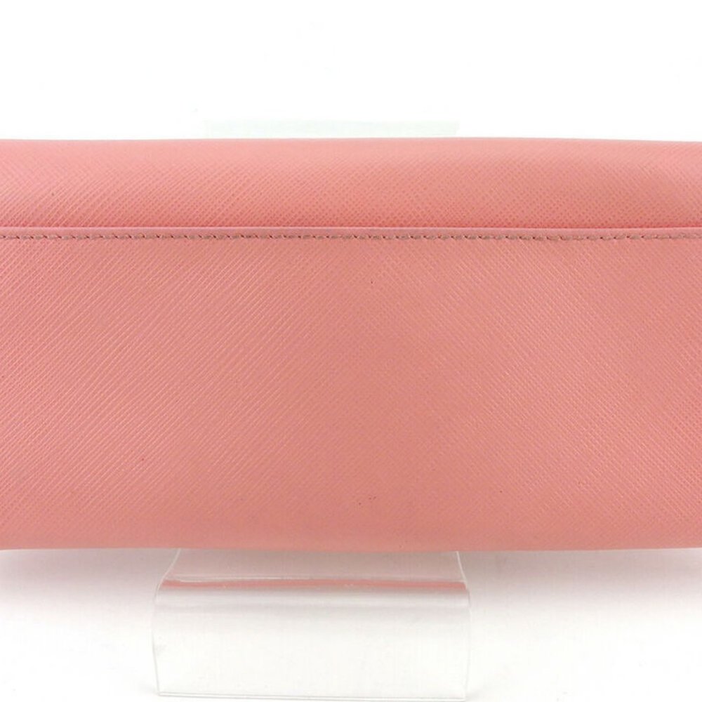 Authentic Salvatore Ferragamo Purse Vala ribbon pink leather  USED - Picture 2 of 8